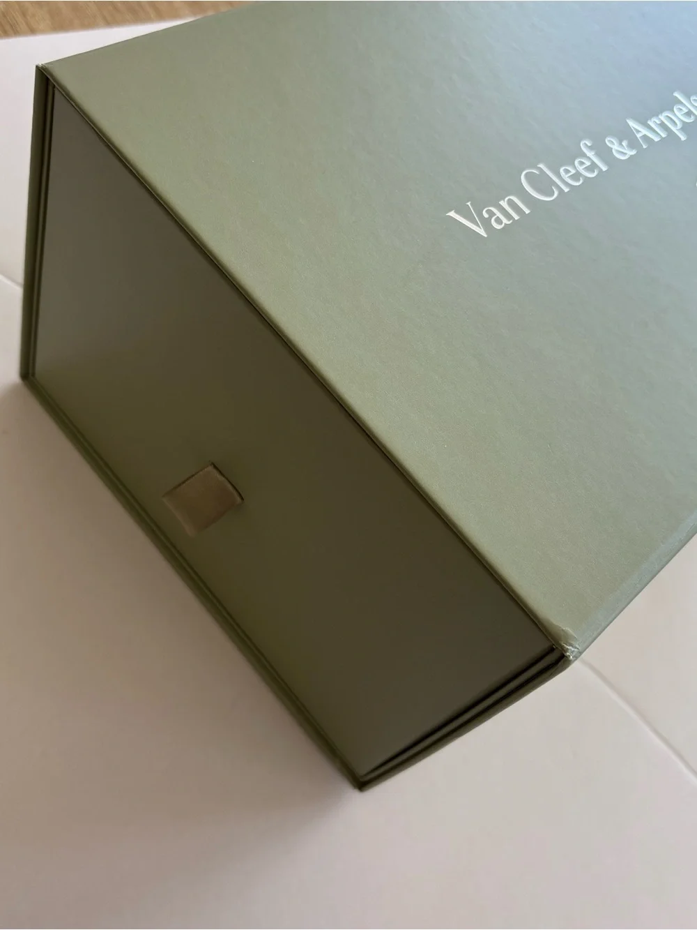 Van Cleef & Arpels Large Slide Out Gift Box and Folio
